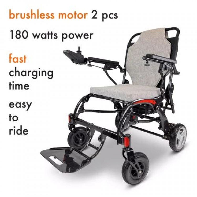 Phoenix – 40 lbs Carbon Fiber Lightest Weight Electric Wheelchair